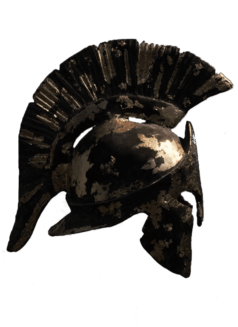Reproduction de casque spartiate en résine | Oneill Sculpture